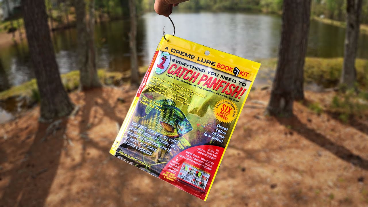 This FISHING KIT HAS EVERYTHING! – Creme Lures Panfish Lure Book