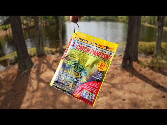 This FISHING KIT HAS EVERYTHING! – Creme Lures Panfish Lure Book Kit 