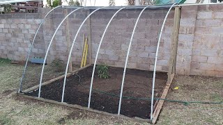 My DIY Semi Hoophouse / Greenhouse