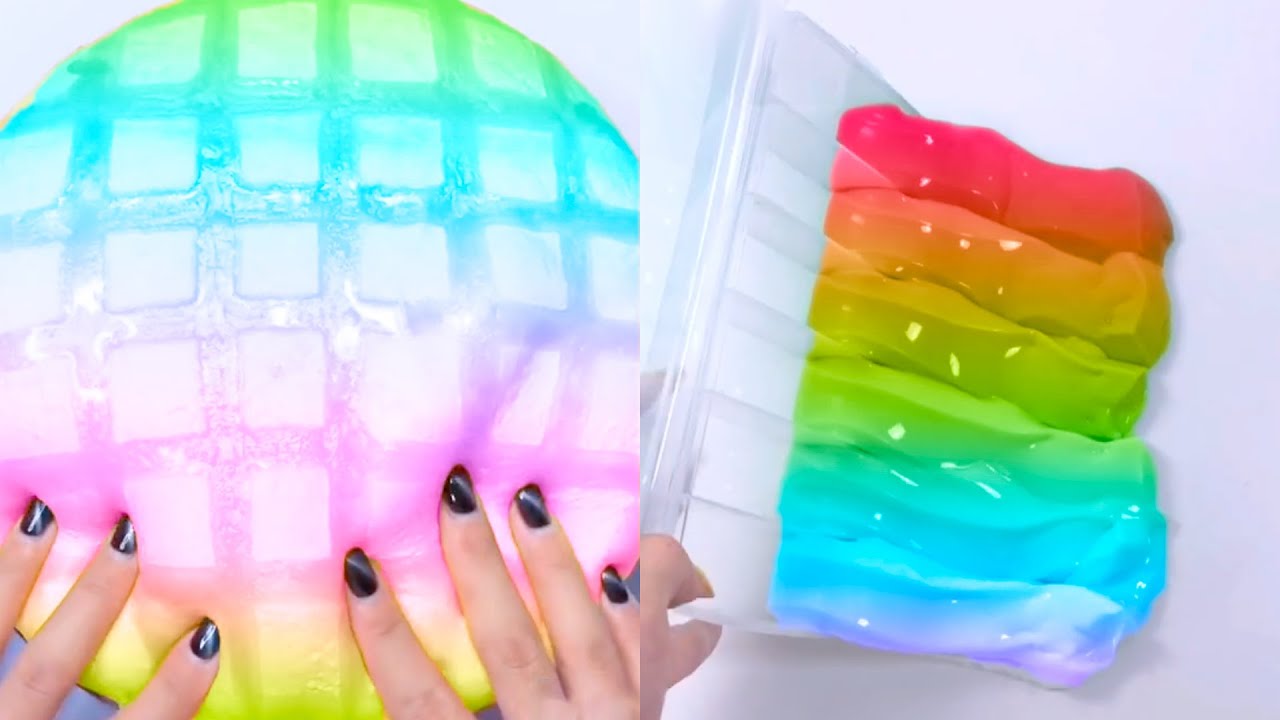 Relaxing Slime Compilation ASMR Oddly Satisfying Video - YouTube
