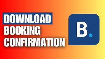 How To Download Booking Confirmation From Booking com