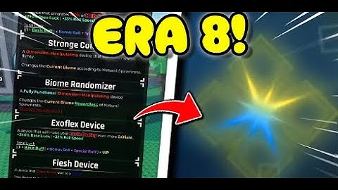 New Best Macro For Era 8 - Sols RNG