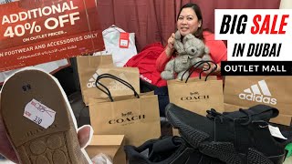 Finding 90% sale at Dubai Outlet Mall