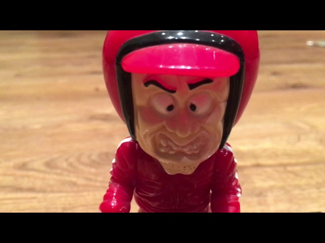 Crazy Road Rage Racing Guy Toy Review - YouTube