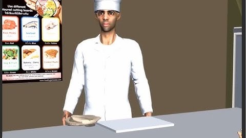 Cloth Chopping Board Cross Contamination