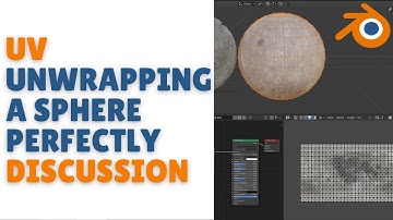 UV Unwrapping a sphere perfectly walkthrough discussion