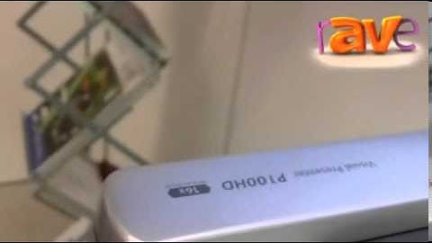 ISE 2013: Elmo Exhibits the P100HD Visualizer