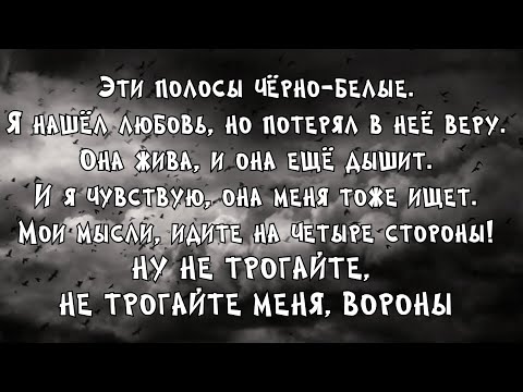 Нервы - Вороны Lyric Video (текст)