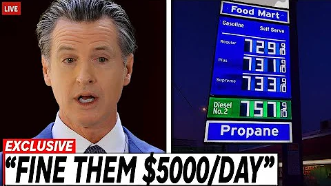 Governor Of California PANICS After Hundreds Of Gas Stations Are Shutting Down?!