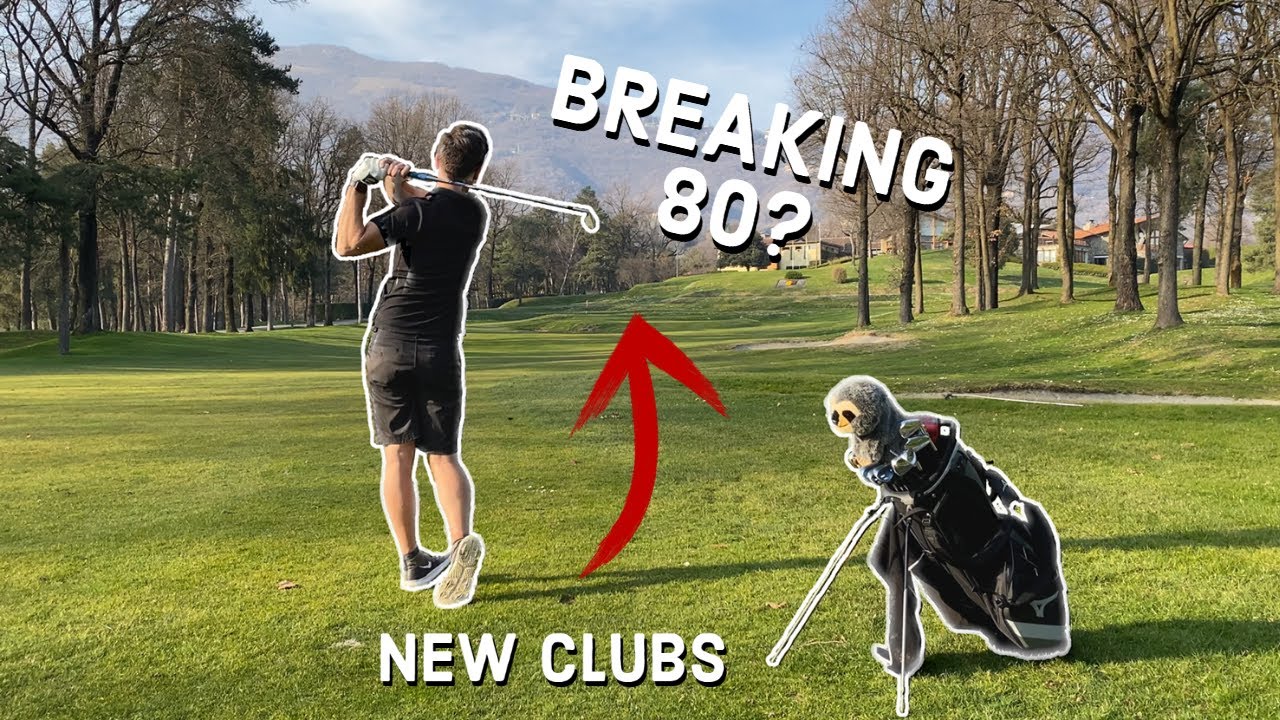 How i break 80 | I've got new Mizuno Clubs | Golf Vlog | Front 9 L'Albenza Golf Club