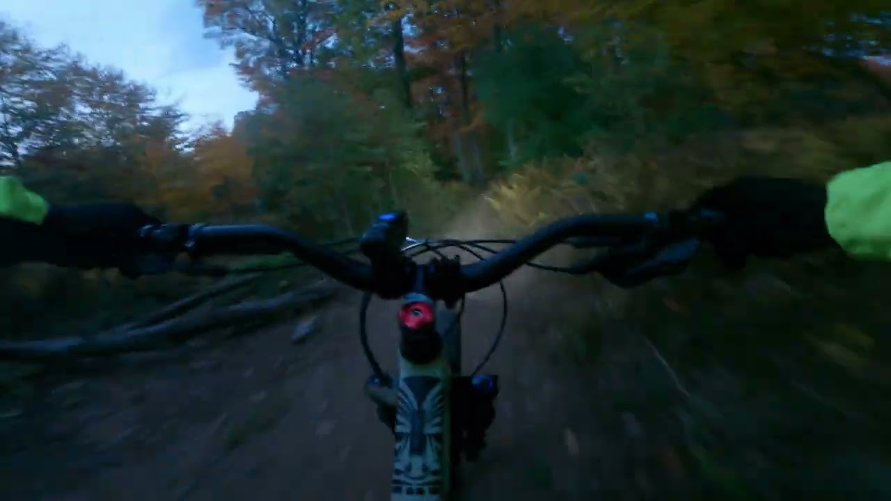 Racing against the sunset! Fast sections of TMT, Kettle, & Lonberger trails