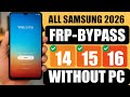 🚀 How to Remove Samsung FRP Lock 2026 | Android 14/15/16 | No PC (Easy Method)
