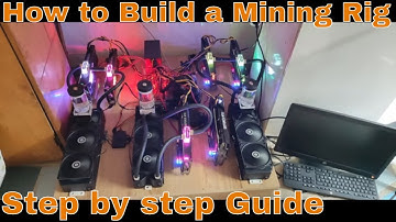 How to Build a Mining Rig in 2021 - Step by step guide for Air cooled and liquid cooled