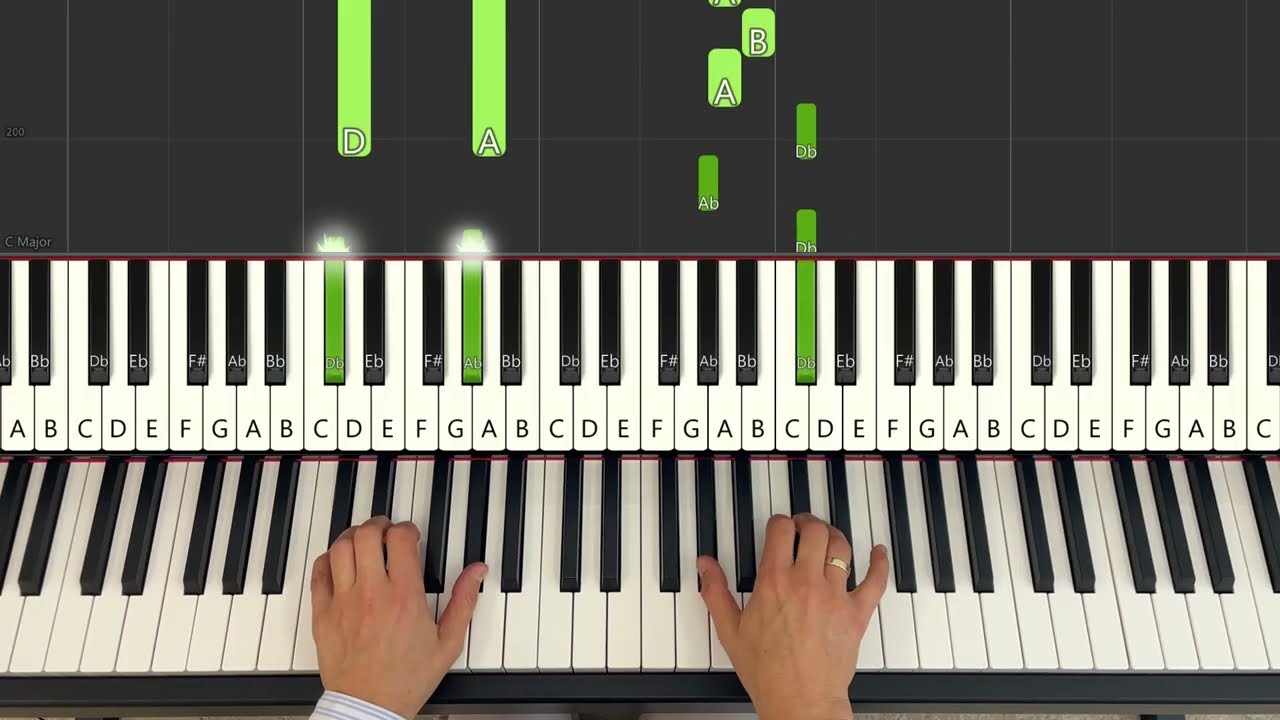 "Experience" - Ludovico Einaudi, wykonanie na pianinie, muzyka relaksacyjna, nuty, Synthesia