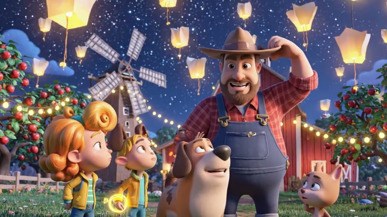 Maxi & Boltie’s Firelight Festival Adventure  3D Magic, Farm Lights & Sky Glow