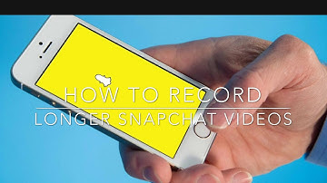 how to record longer videos at SnapChat