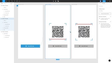 QR Code Scan (2021) | Speed art #shorts | Creative Figma Prototype
