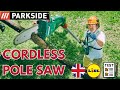 CORDLESS POLE SAW 20V Parkside PAHE 20-li C3 A1 UK ENGLISH LIDL