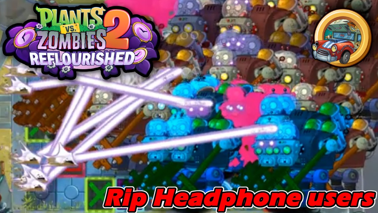 32 Minutes of Prime Gargantuar ASMR | PvZ2: Reflourished (1.4.1) | Custom Penny's Challenge