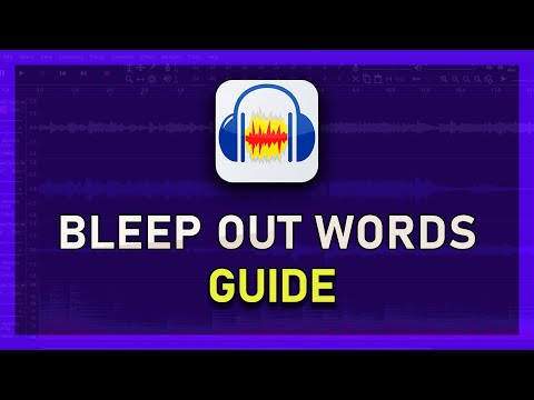 Audacity - How to Bleep out Words