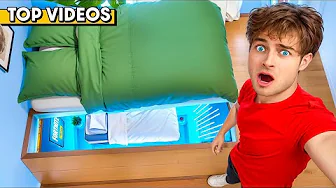 I Built An EPIC Hidden Gaming Room In My New House! | Topper Guild