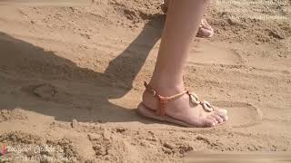 Flat Sandals In The Park Punjabi Goddess & Velocity04