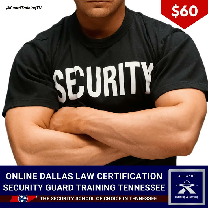 Tennessee security guard license online courses guardtrainingtn youtube