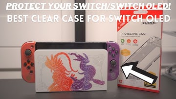 THE BEST CASE TO PROTECT YOUR SWITCH/SWITCH OLED! Clear Case Unboxing and Review For Switch