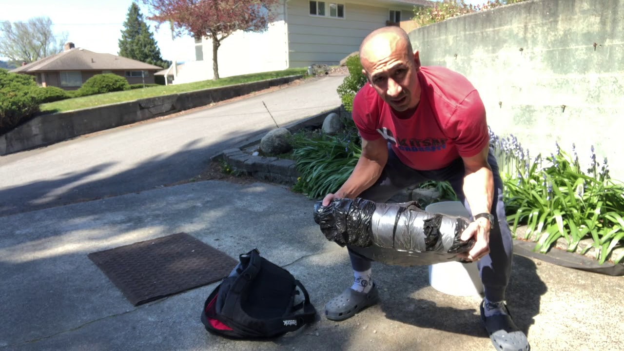 Homemade Sandbag DIY Sandbag for CrossFit - YouTube