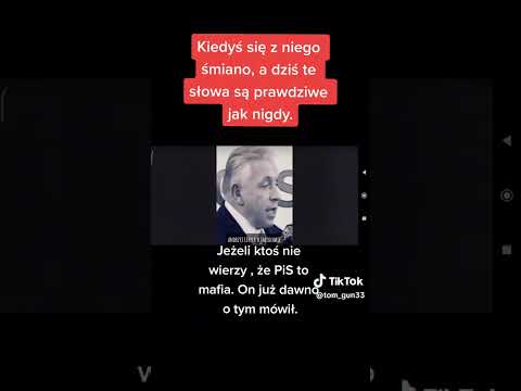 Przemówienie śp. Andrzeja