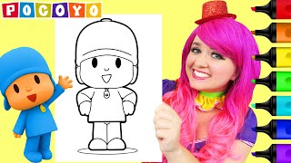 Coloring Pocoyo | Markers