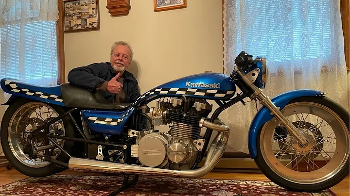 Why his DRAG BIKE is kept in the LIVING ROOM!