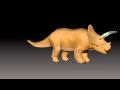 Triceratops ZBrush sculpt