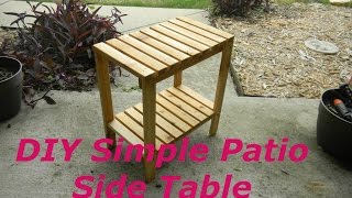 It is spring times and time to think about out door projects. In this video we