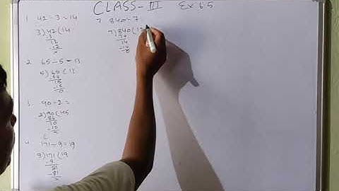 Class - 3 | Chapter - 6 Division | Exercise 6.5 | Full explanation