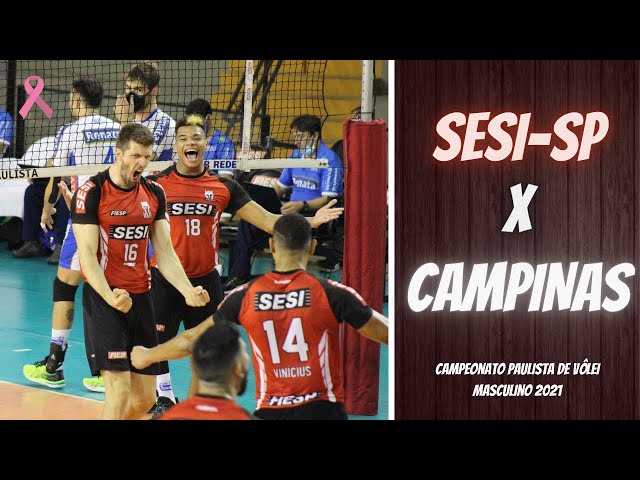 Campinas Vôlei conquista primeira vitória no Campeonato Paulista