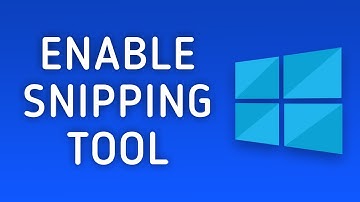 How to Enable Snipping Tool in Windows 10
