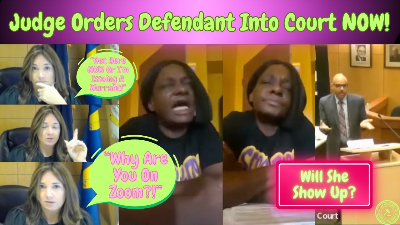 Judge Angry At Defendant For Not Appearing In Court quot Get Here Now Or I Judge Angry At Defendant For Not Appearing In Court quot Get Here Now Or I