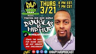 Tonight at 8 pm est/7 pm cst ! #rapyardpodcast