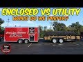 Enclosed Trailer Vs Utility Trailer - Which Makes More Sense For Lawn Care