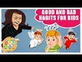 Good &amp; Bad Habits for Kids | Learning Video for Children | Cartoon Doo Doo TV