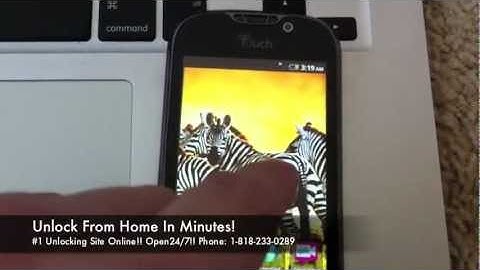 How to Unlock a HTC Phone for all Gsm Carriers using an Unlock Code