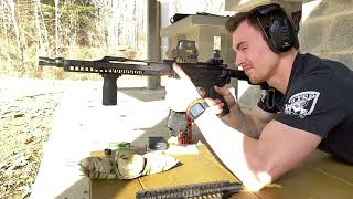 LWRC Oscar Foxtrot Other Piston operation slow-mo