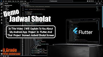 Demo Jadwal Sholat Screen