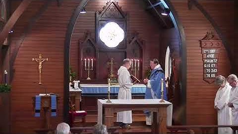 2nd Sunday in Advent 12 04 22. Trinity Episcopal Church, Lebanon, MO.