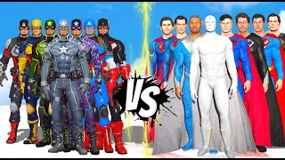 GTA V - Battle for Justice Captain America or SuperMan who is more Justice