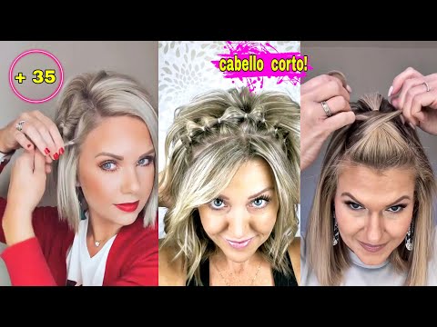 Video: 4 formas sencillas de peinar el cabello en capas hasta los hombros