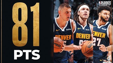 Jokic (35 PTS), Gordon (27 PTS) & Murray (19 PTS) DELIVER In Game 4! 🔥 | May 12, 2024