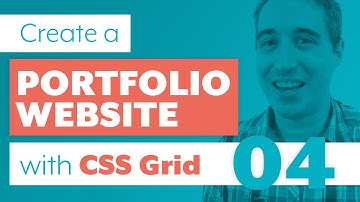 How to create a Portfolio Website with CSS Grid & Sass | Part 4: About Section using Grid Line Names