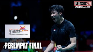 LIVE  Loh Kean Yew (SGP) vs Li Shi Feng (CHN) Singapore Open 2024